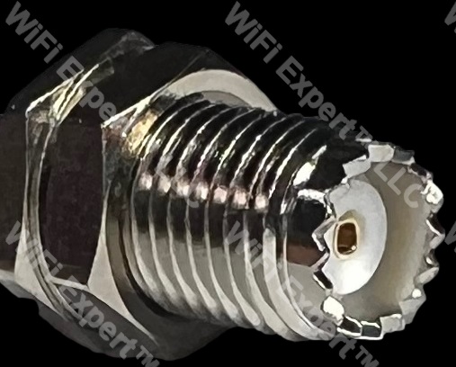 Mini UHF Female Bulkhead