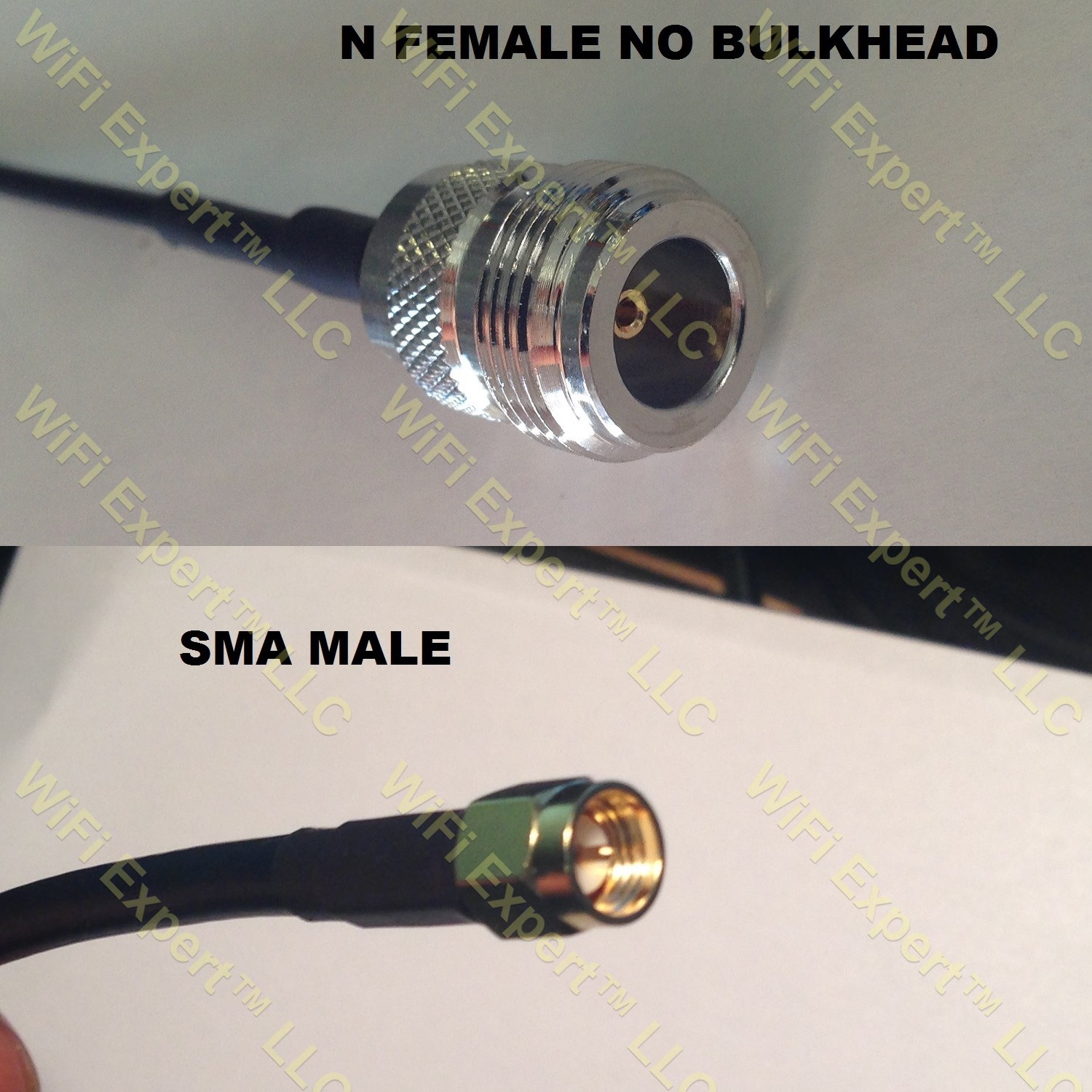 RG400 N FEMALE to SMA MALE Coaxial RF Pigtail Cable