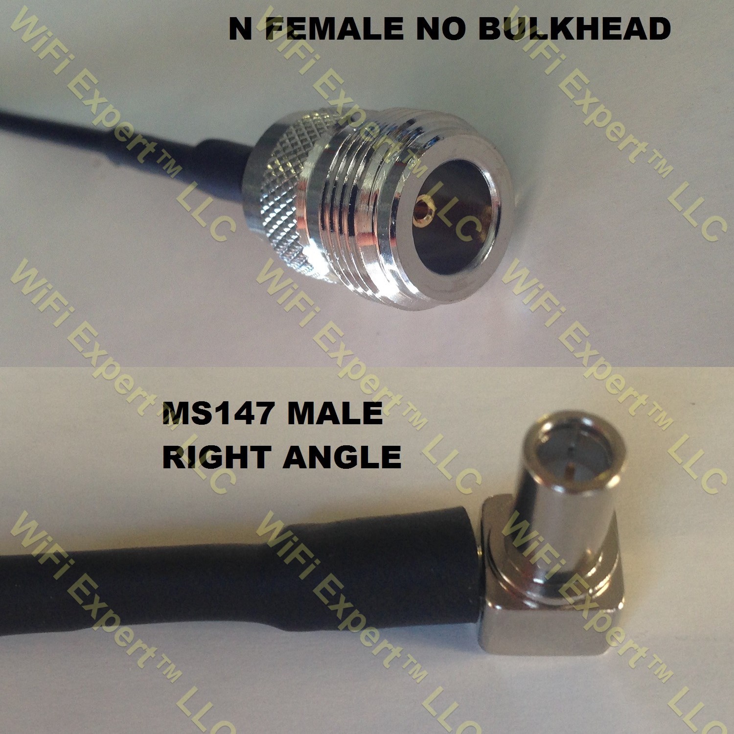 N type female to MS147 MS-147 male plug 90 degree RF RG316 Pigtial Coaxial cable 