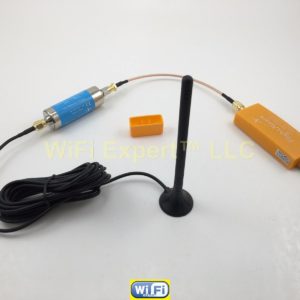 ADS-B 1090MHz PRO USB Stick + Band-pass SMA Filter + Car Antenna for FlightAware