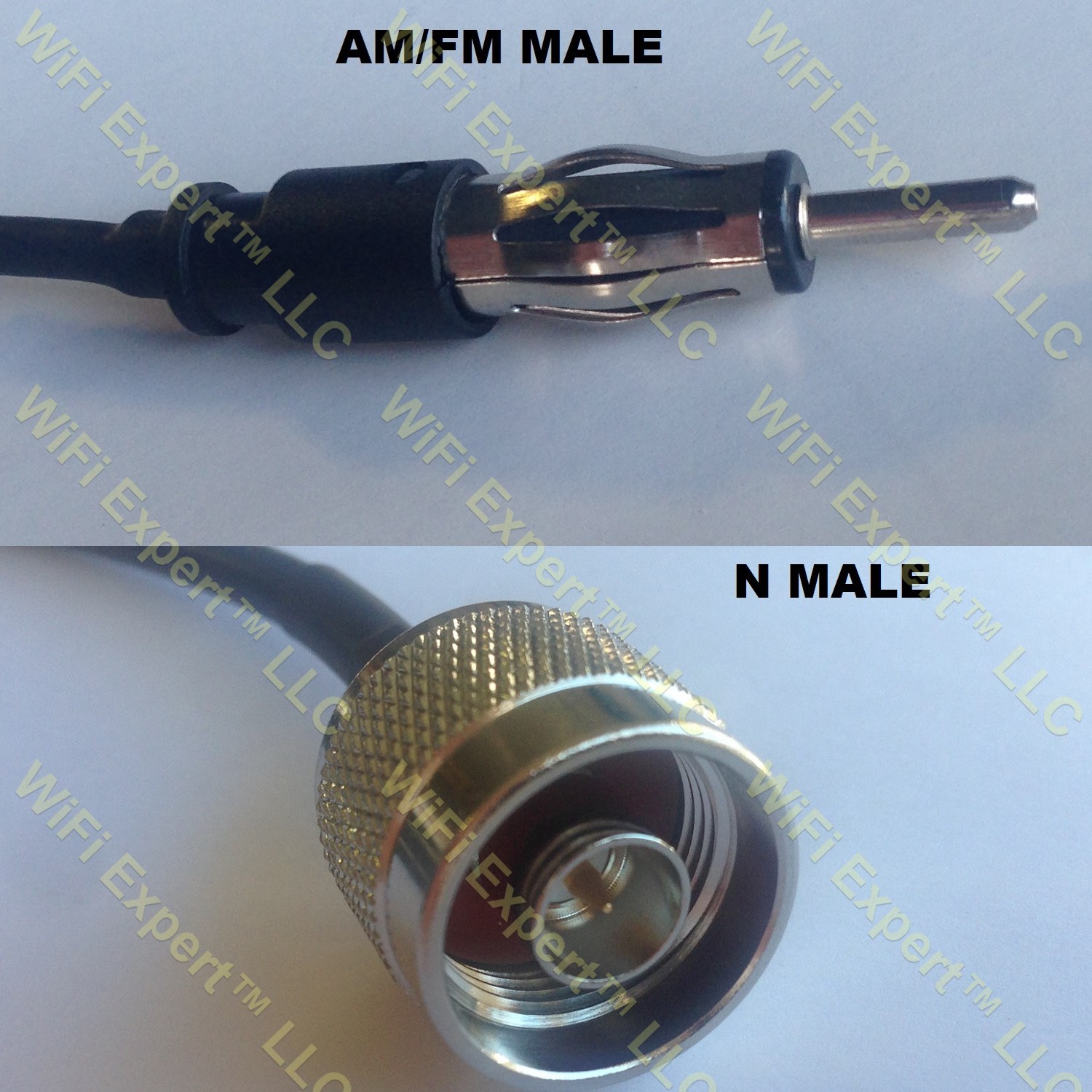 LMR240 AM/FM MALE to N MALE Coaxial RF Pigtail Cable RF Coaxial