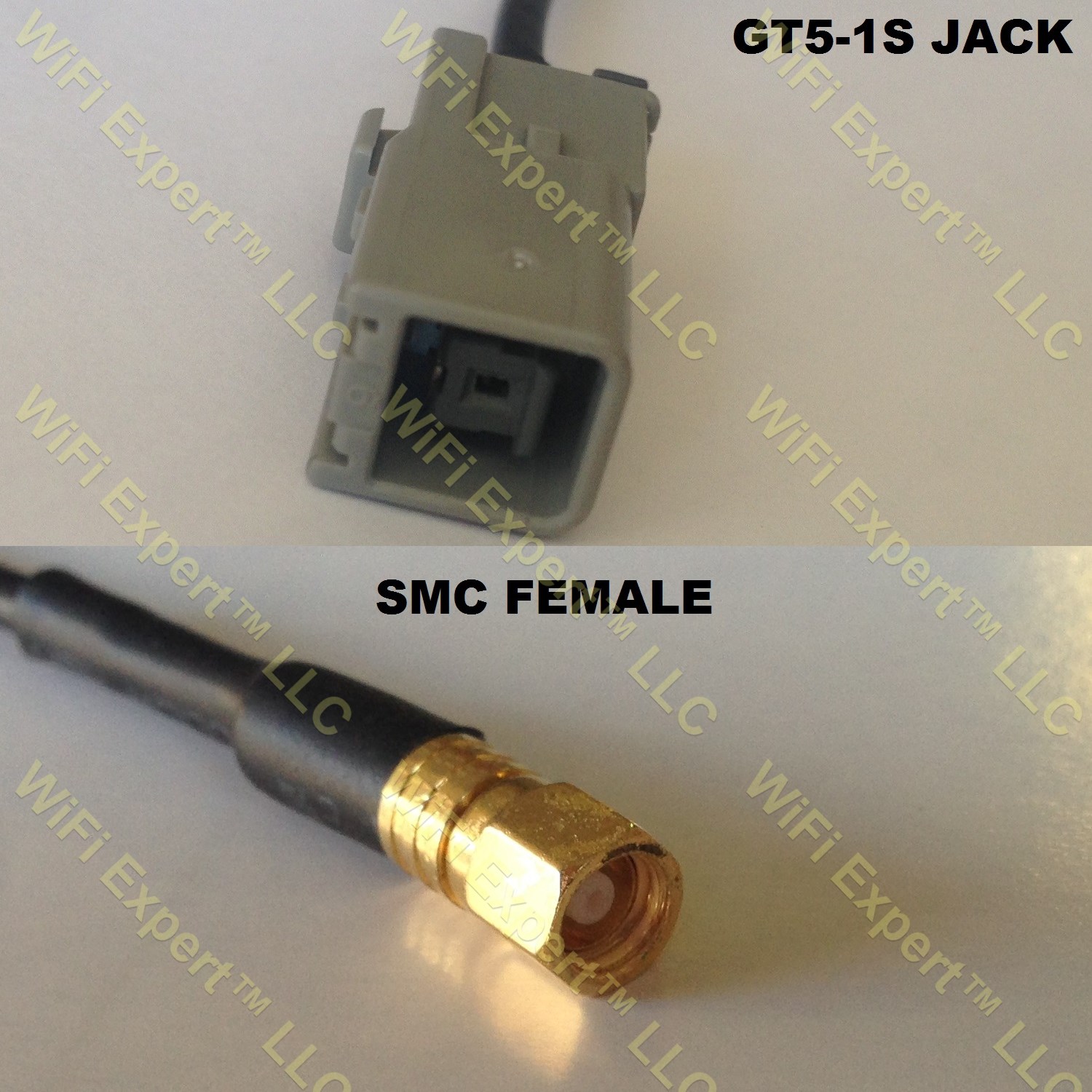 RG316 GT5-1S to SMC FEMALE Coaxial RF Pigtail Cable