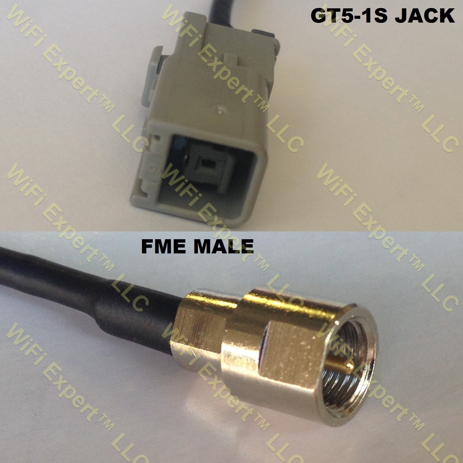 RG316 GT5-1S to FME MALE Coaxial RF Pigtail Cable