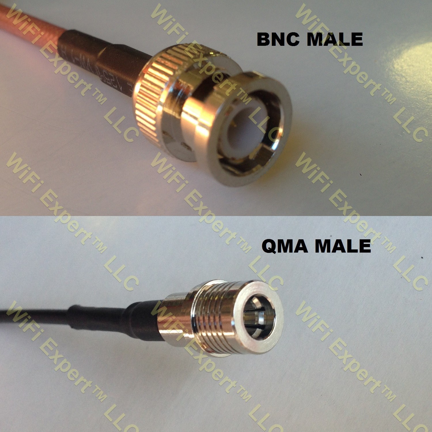 RG142 Silver BNC MALE to TNC MALE Coax RF Cable USA Lot