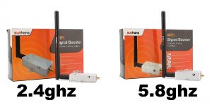 Sunhans 2W or 2.5W 2.4GHz or 5.8GHz WiFi Signal Booster