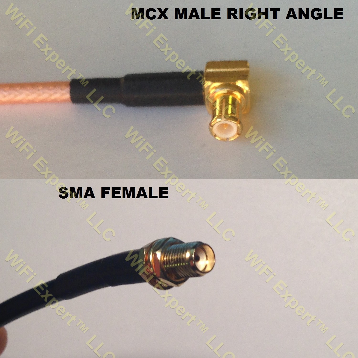 MCX Male  Flexible Cable Adapter Length 10x N Type Female ~15cm 