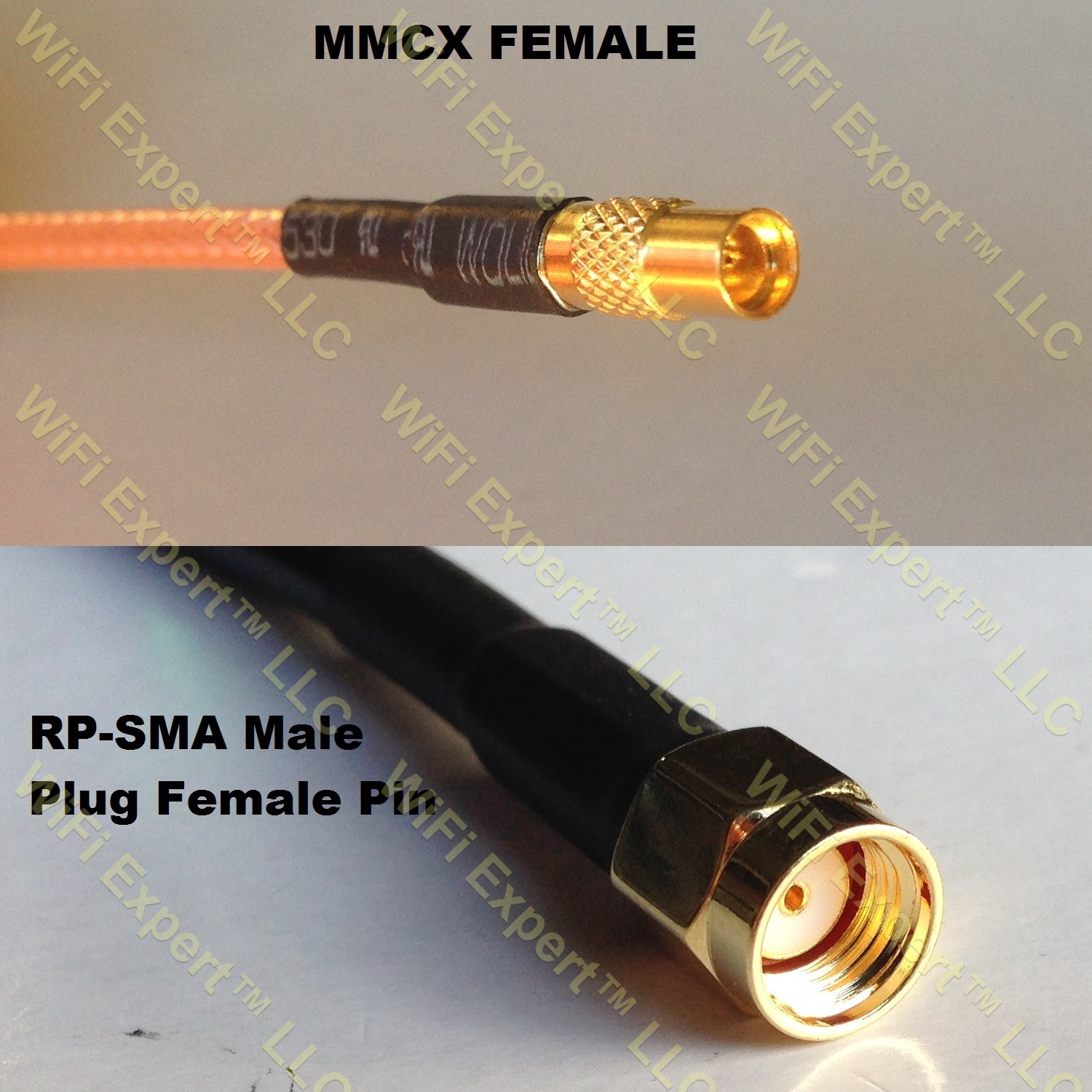 RF Cable Assemblies MMCX RA/MMCX RA PLG 6CBL ASSY RG316 89761-6790 Pack of 4 