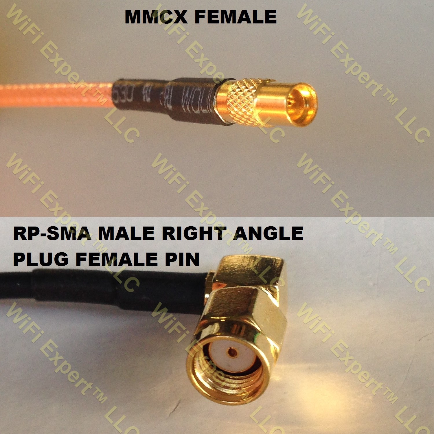DGZZI 2-Pack RF Coaxial Adapter SMA to MMCX Coax Jack Connector SMA Male to MMCX Male 