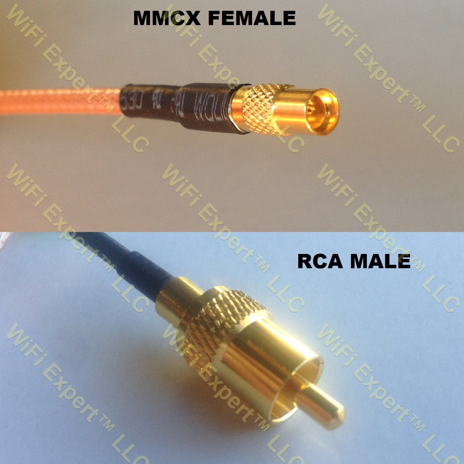 3 feet RG316 BNC Male to MMCX Male Angle RF Pigtail Coaxial Cable 