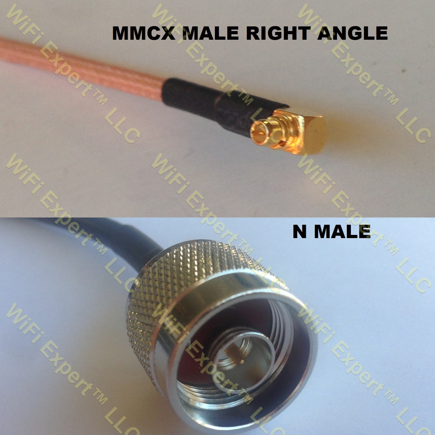 USA-CA RG316 MMCX MALE to SMB MALE Coaxial RF Pigtail Cable 