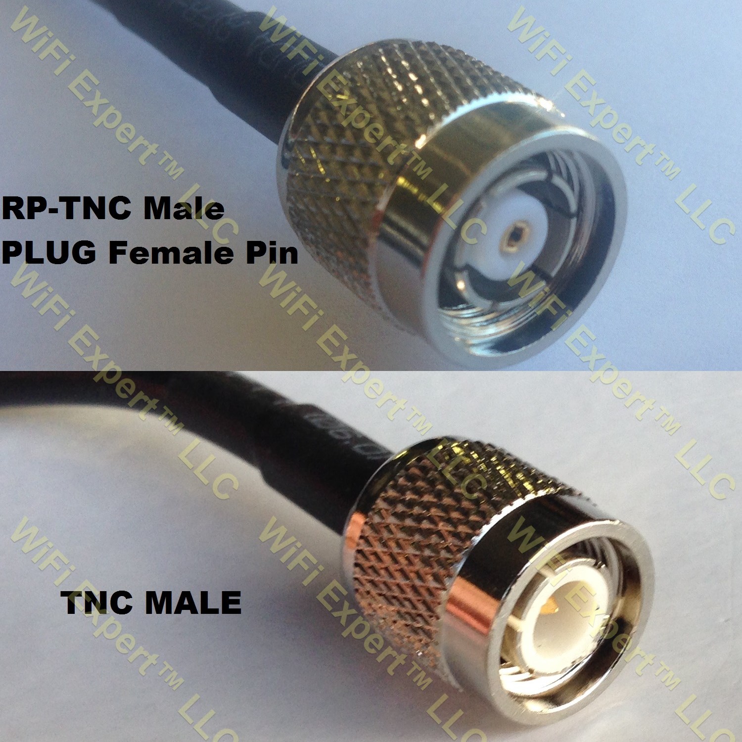 LMR400 RP-TNC MALE to TNC MALE Coaxial RF Pigtail Cable