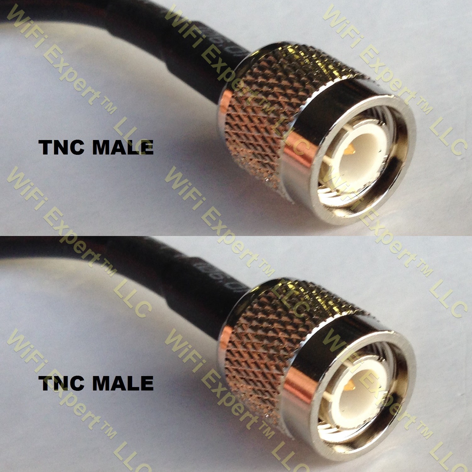 RG400 TNC MALE to TNC MALE Coaxial RF Pigtail Cable