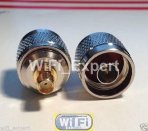 N Type Male Jack to SMA Female Plug straight RF adapter connector USA