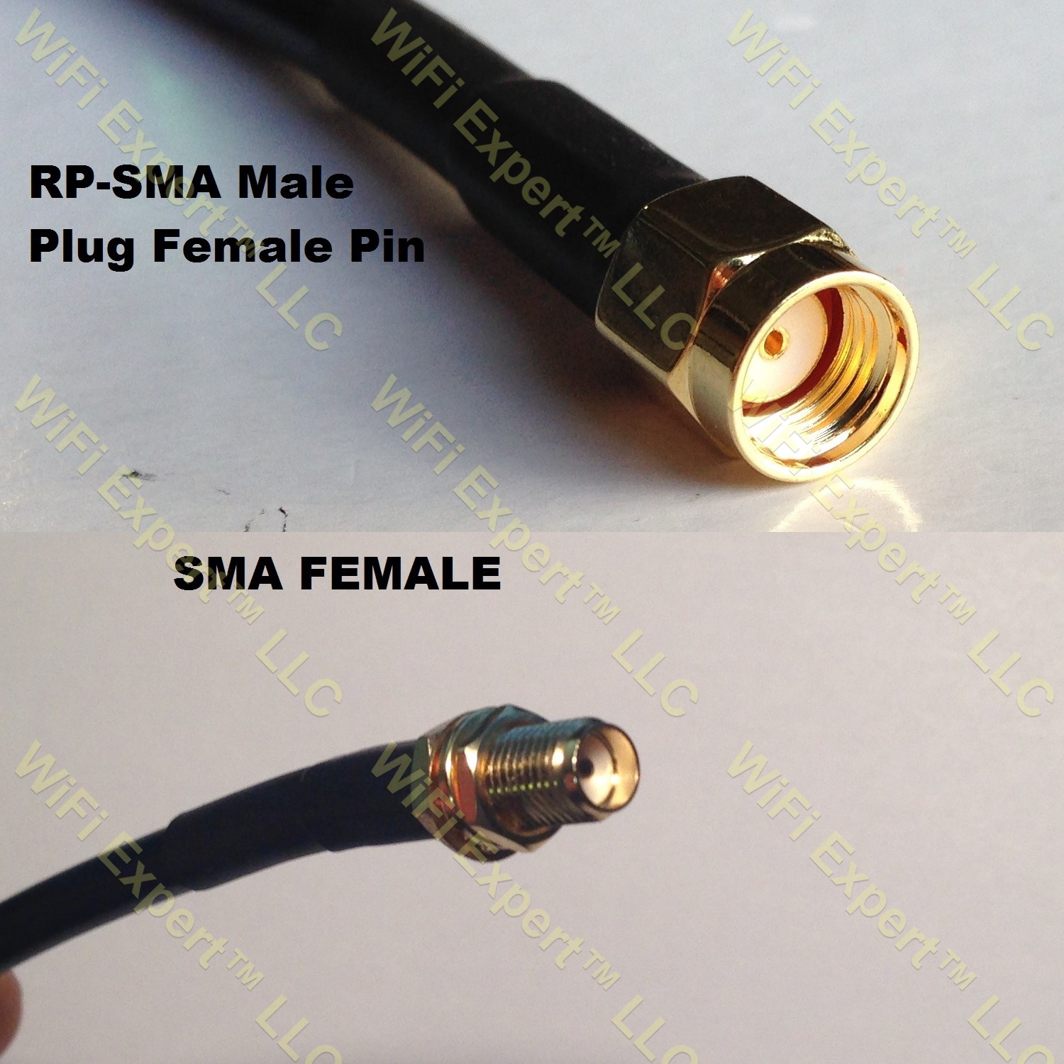 N Male RP SMA Male Ultra flex Coax Cable LMR-400 Times Micro 10 ft 