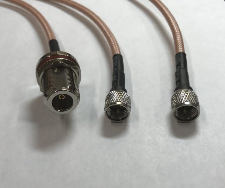 Motorola Repeater GR1225 Duplexer 3 Cable KIT RX & TX RG400 N Male Mini UHF RF Coaxial