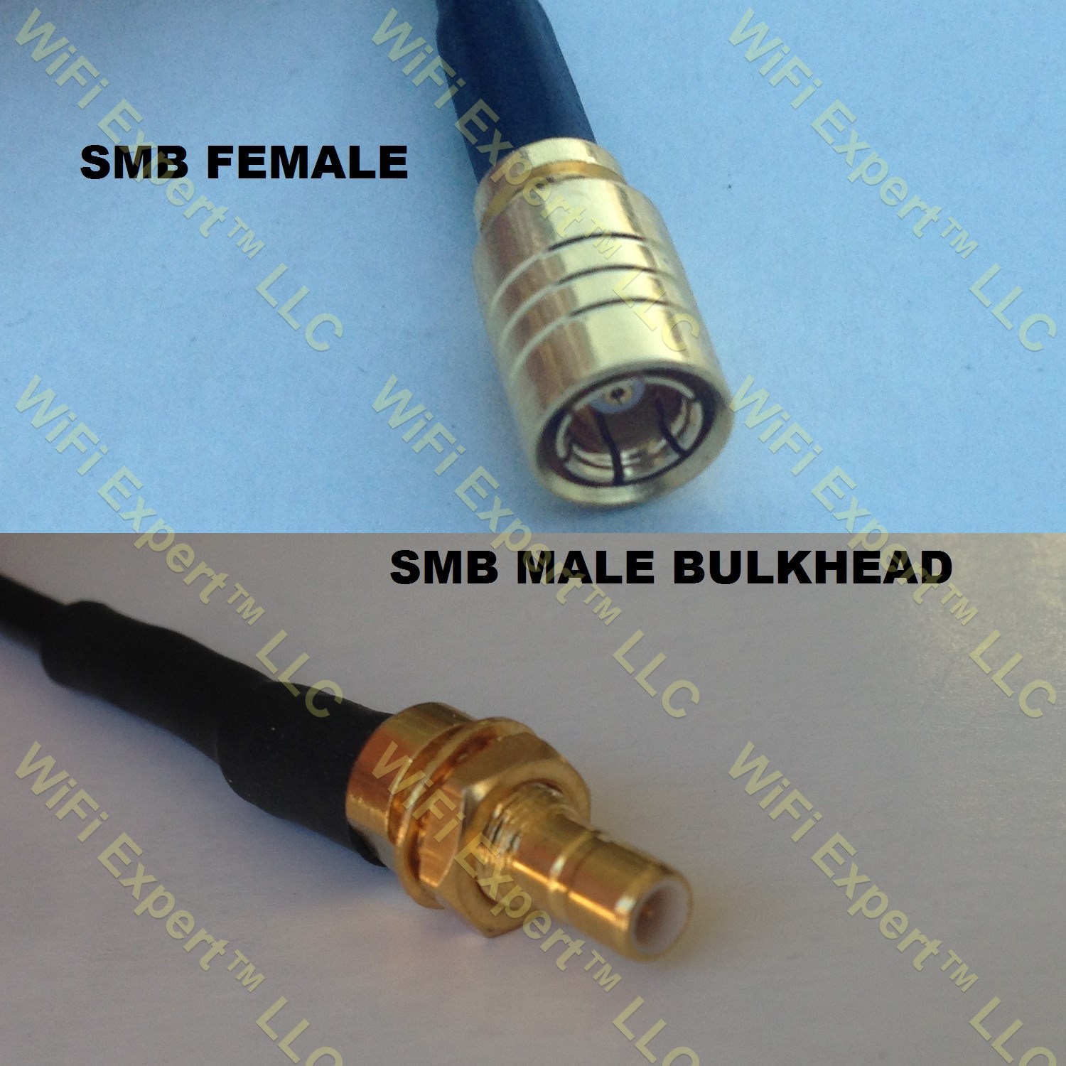 RG316 SMB FEMALE to SMB FEMALE ANGLE Coaxial RF Cable USA-US 