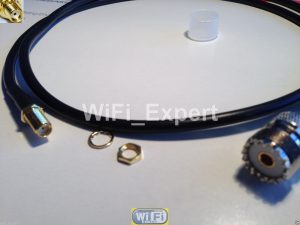 RG58 UHF SO239 FEMALE to SMA FEMALE Coaxial RF Pigtail Cables