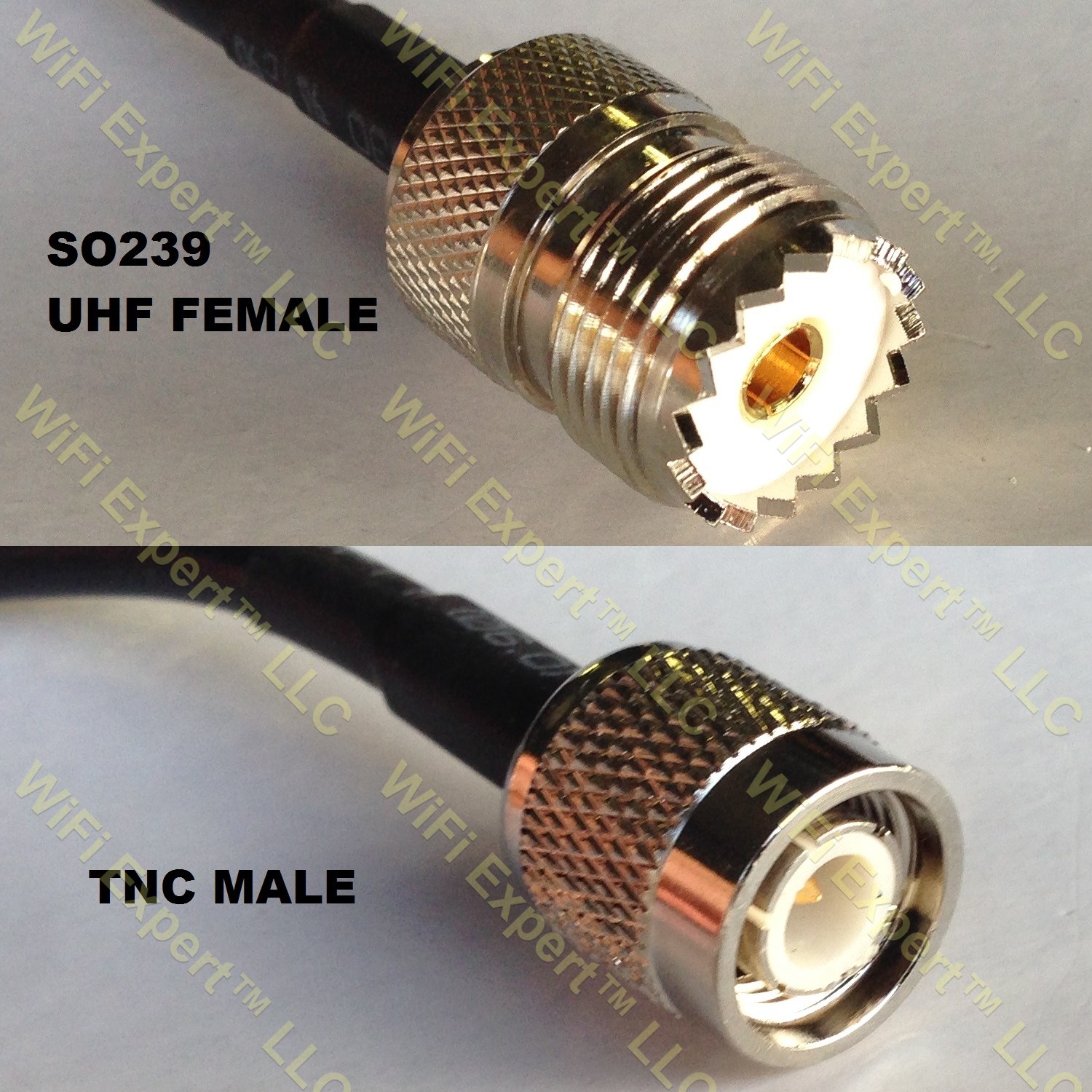 UHF SO239 Female to TNC MALE RF pigtail Cable COAX RG316 4-20inch USA Assembled 