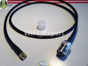 RG58 UHF SO239 FEMALE to SMA MALE Coaxial RF Pigtail Cables