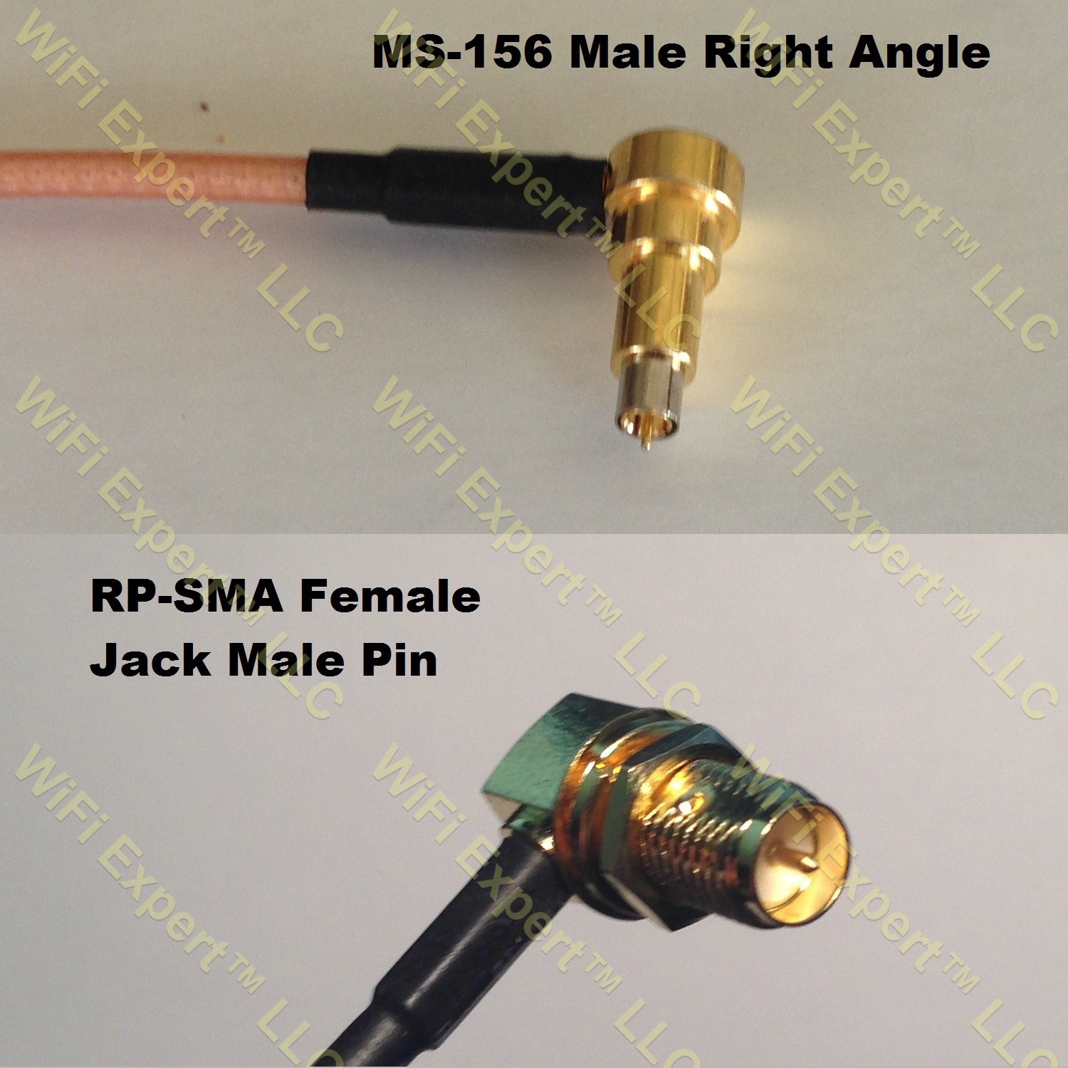 3 feet RP-SMA Bulkhead Female male pin to SMA Male Right Angle Pigtail RG316 