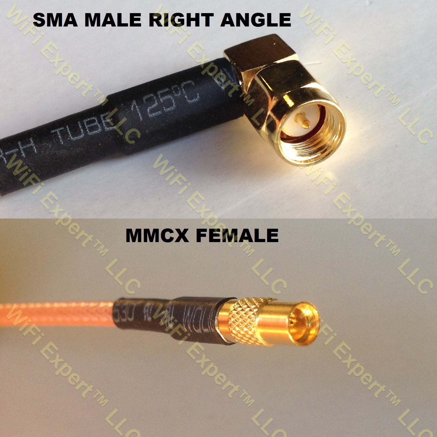 USA-CA RG316 DS N MALE ANGLE to SMA MALE Coaxial RF Pigtail Cable 