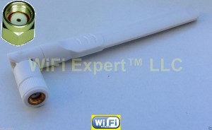 5dBi White Dual-band dipole 2.4/5.8GHz AC Mode Paddle High Gain Omni Antenna