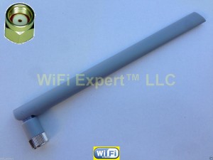 7dBi Grey Dual-band dipole 2.4/5.8GHz AC Mode RP-SMA High Gain Omni Antenna