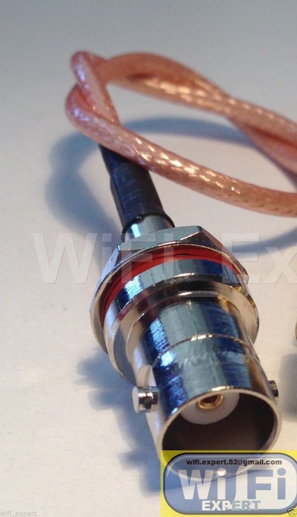 BNC Female to Bare Cable RF pigtail Cable RG316/RG17?4 6inch Assembled