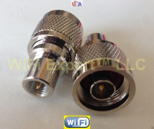 Adapter N male TYPE plug to FME male Jack RF Connector Converter shp from US