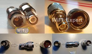 RP-TNC Male Female To N Male Female RF Connector Adapter WiFi Antenna Router