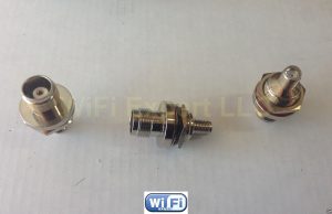Nckl SMA Female Jack To TNC Female Jack O Ring Bulkhead Adapter RF Connector