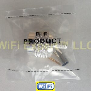 Silver N Male plug crimp for LMR200 RG58 RG142 RG400 LMR195 cable RF Connector - Image 2