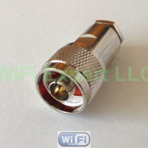 N Type Male Plug Clamp RG58 RG142 LMR195 RG400 RF Coax connector Ships from USA - Image 2