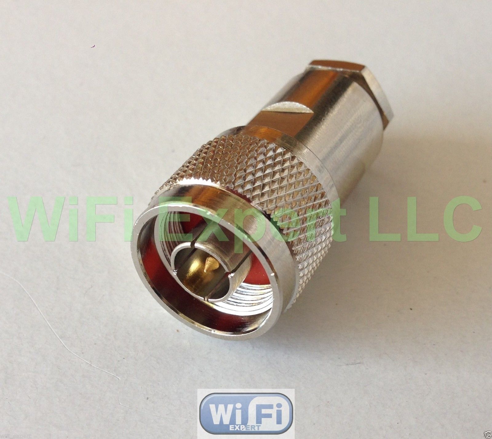 1pce Connector BNC plug pin clamp RG58 RG142 LMR195 RG400 cable RF COAXIAL 