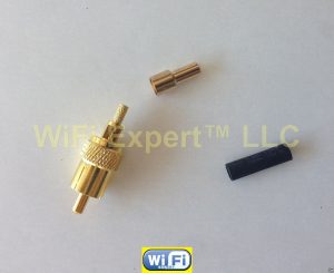 1 Gold Plated RCA Male Crimp for RG174 RG179 RG316 RG188 Coax Cable RF Connector