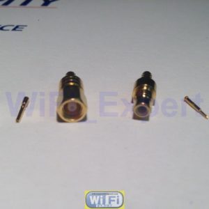 Details about  / 1pce Connector SMC female jack crimp RG316 RG174 LMR100 RF COAXIAL Straight