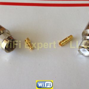 PL259 SO239 UHF Male Female Clamp for LMR600 RF Coax Cable Connector HIGH QUALIT