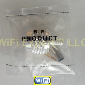10 x Silver N Male plug crimp for LMR200 RG58 RG142 RG400 LMR195 cable Connector - Image 3