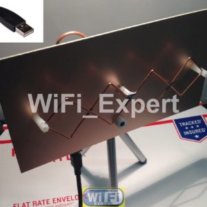 WiFi Antenna MACH1GA Double Biquad Wireless Booster Long Range GET FREE INTERNET