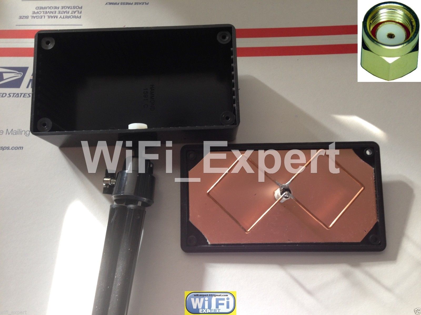 2 X WiFi Antenna Biquad Mounting Bracket USA