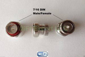 L29 7/16 DIN Male jack to 7/16 DIN Female Plug RF coaxial adapter connector