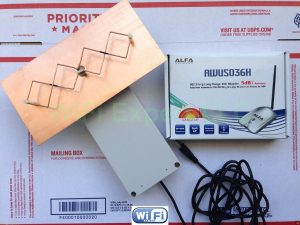 WiFi Antenna ALFA AWUS036H OUTDOOR 8M Double Biquad Long Range GET FREE INTERNET