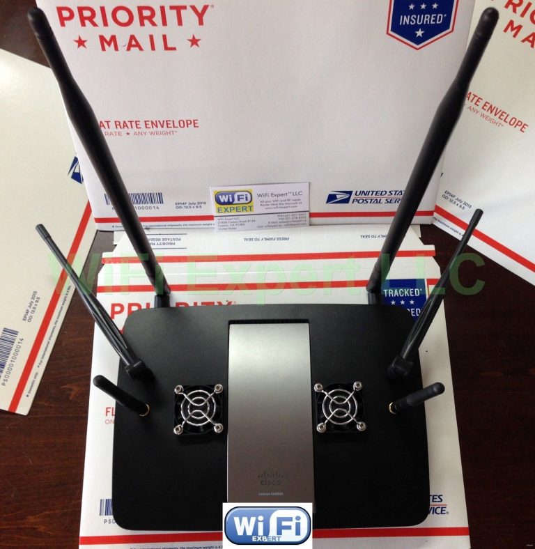 WiFi_Expert EXTREME 2dBi 6dBi 7dBi 9dBi Dual 6 Antennas Mod Kit Linksys EA6500