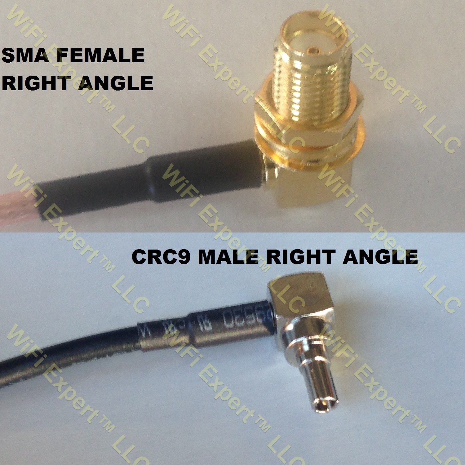 RG316 SMA FEMALE to CRC9 MALE ANGLE Coaxial RF Cable USA-US 
