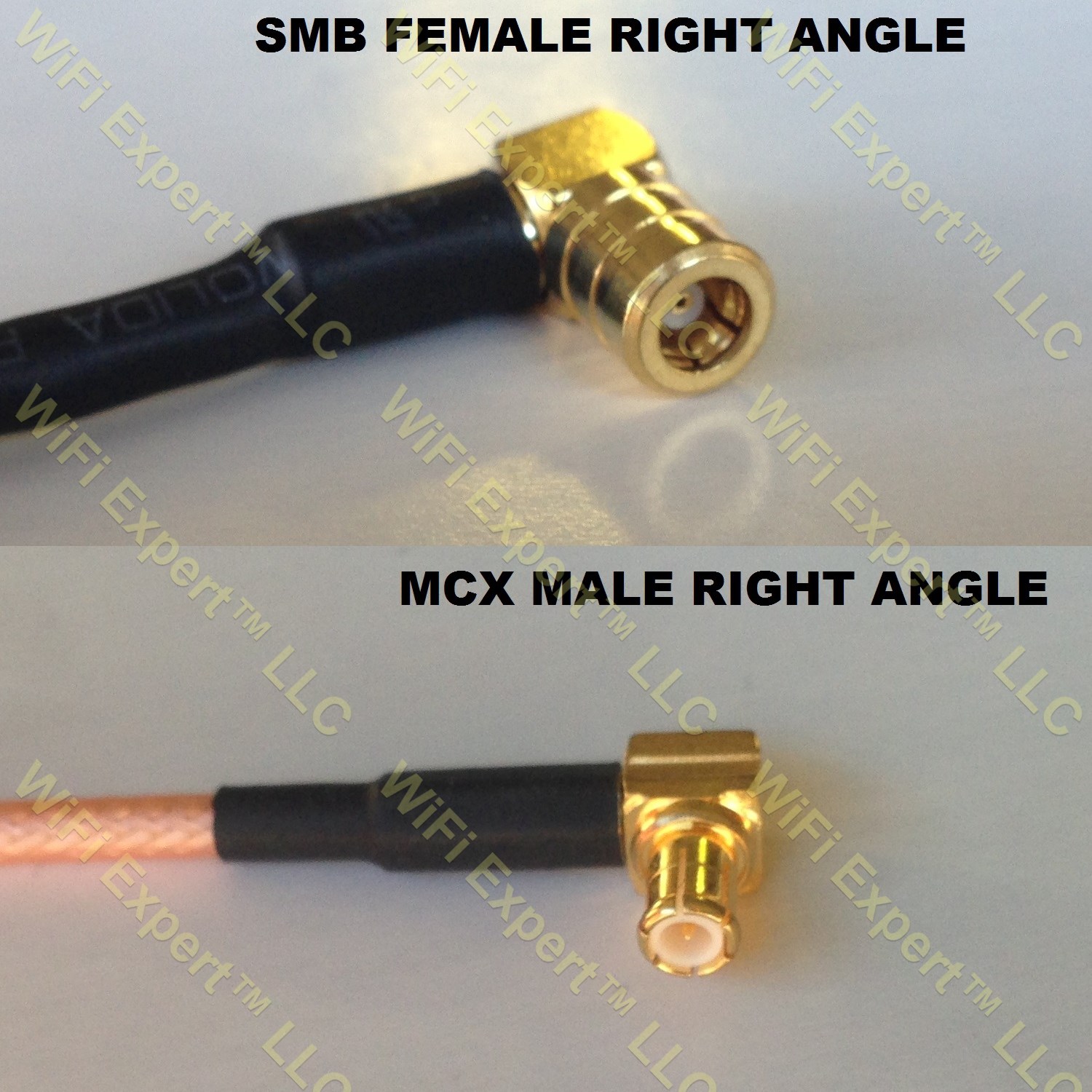 USA-CA RG188  SMB MALE to GT5-1S Coaxial RF Pigtail Cable 
