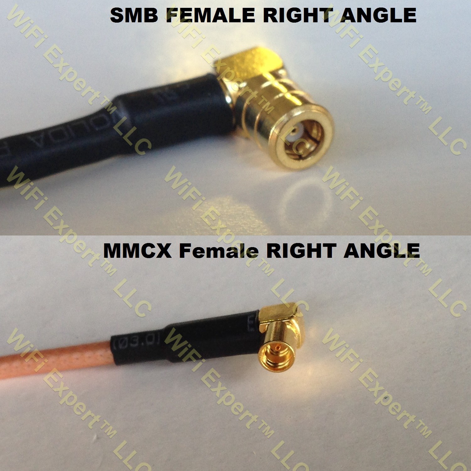 RG316 SMC FEMALE to RP-SMA Female Flange Coaxial RF Cable USA-US 