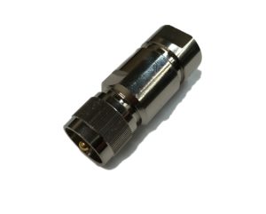 UHF PL259 male plug center clamp for 1/2" corrugated cable RF connector USA