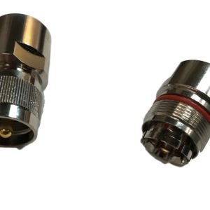 UHF PL259 male plug center clamp for 1/2" corrugated cable RF connector USA - Image 4