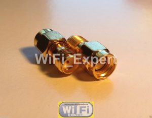 SMA female To RP-SMA male both female center rf connector adapter
