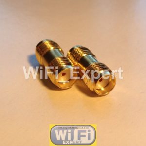 SMA female To SMA female connect 2 SMA MALES RF Connector Adapter